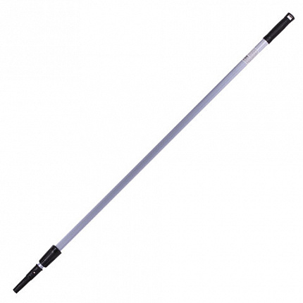 Черенок рукоятка телескопическая 130-240см, алюминий, используется с окномойкой шубкой 601518, со стяжкой 601522, LAIMA PROFESSIONAL, 601515