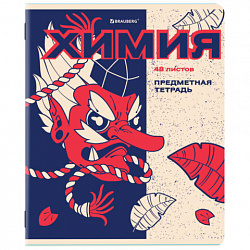 Тетради предметные, КОМПЛЕКТ 12 ПРЕДМЕТОВ, 48 л., TWIN лак, BRAUBERG "ASIA", 405174