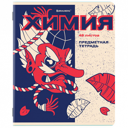 Тетради предметные, КОМПЛЕКТ 12 ПРЕДМЕТОВ, 48 л., TWIN лак, BRAUBERG "ASIA", 405174