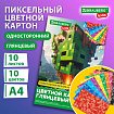 Картон цветной А4 МЕЛОВАННЫЙ, 10 листов, 10 цветов, в папке, BRAUBERG KIDS, M.Craft, 200х290 мм, 116416