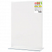 Подставка настольная для рекламных материалов ВЕРТИКАЛЬНАЯ (210х297 мм), А4, двусторонняя, STAFF, 291397