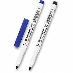 Доска двусторонняя маркерная А4 (297х210 мм), БЕЛАЯ/ЛИНИЯ, 2 маркера + салфетка, CENTROPEN, 7719, 577190201