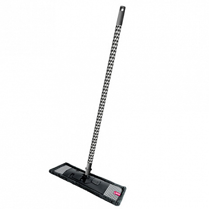 Швабра КОМПЛЕКТ черенок 80-130см +флаундер+МОП микрофибра, "Pepita", YORK, 081840