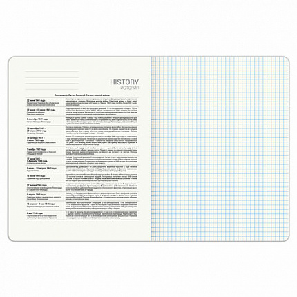 Тетрадь предметная DOG БОБИК 48 л., TWIN-лак, ИСТОРИЯ, клетка, подсказ, BRAUBERG, 404789