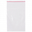 Пакеты "зиплок" zip lock ПРОЧНЫЕ, комплект 100 шт., 80х120 мм, ПВД, 60 мкм., BRAUBERG, 703076