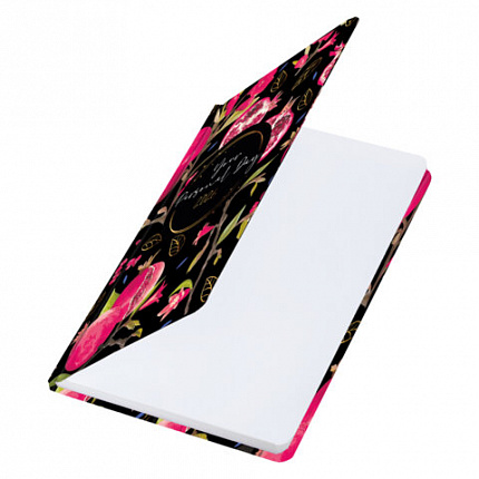 Ежедневник датированный 2026 с резинкой 145х203 мм, А5, BRAUBERG, твердый, фольга, "Гранаты", 117333