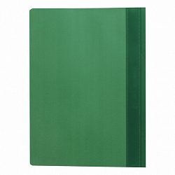 Скоросшиватель пластиковый STAFF, А4, 100/120 мкм, зеленый, 225728