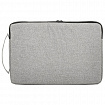 Чехол для ноутбука HEIKKI OPTION 13-14'' (ХЕЙКИ), с ручкой и карманом, серый, 35,5х24х2,5 см, 272600