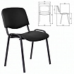 Стул STAFF "Iso Lite CF-008", кожзам черный (Z-11), 532564