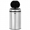 Ведро для мусора СЕНСОРНОЕ 30 л, нержавеющая сталь, зеркальная крышка, питание от 4-х батареек AA (не входят в комплект), LAIMA, 609329
