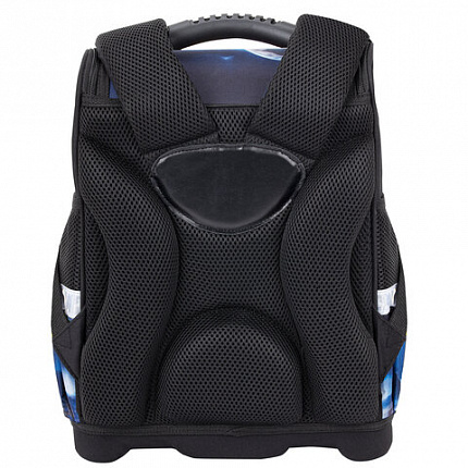 Ранец ЮНЛАНДИЯ WISE, 1 отделение, 3 кармана, устойчивое дно, Space driver, 37х29х15 см, 273163