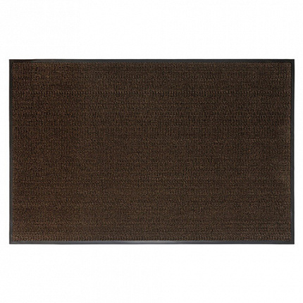 Коврик входной ИЗНОСОСТОЙКИЙ влаговпитывающий 90х150 см, толщина 8 мм, ТАФТИНГ, коричневый, LAIMA EXPERT, 606890