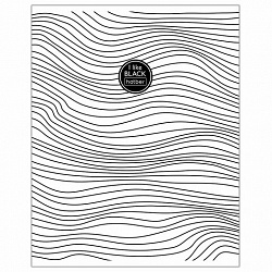 Тетрадь А5 48 л. HATBER скоба, клетка, ламинация, "I Like Black" (микс в спайке), 063153, 48Т5лВ1