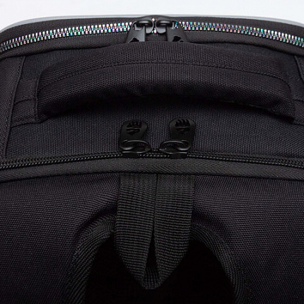 Ранец GRIZZLY анатомическая спинка, 2 отделения, для девочек, "INFINITY", 37х26х16 см, RAw-594-2/1