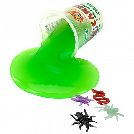 Слайм Слизь с фигурками, насекомые, 200 г, АССОРТИ 3 вида, JOLLY JOT (ДЖОЛЛИ ДЖОТ), 666664