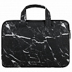 Сумка портфель HEIKKI STYLE (ХЕЙКИ) с отделением для ноутбука 13-14", 3 кармана, черная, 26х36х3 см, 272606