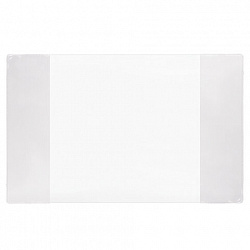 Обложки ПВХ для учебников старших классов МАЛОГО ФОРМАТА, КОМПЛЕКТ 5 шт., ПЛОТНЫЕ, 100 мкм, 233х363 мм, прозрачные, ПИФАГОР, 227483