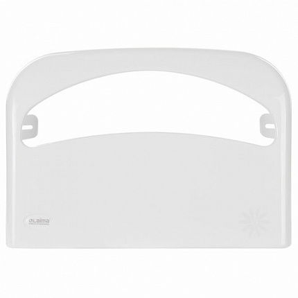 Диспенсер для покрытий на унитаз LAIMA PROFESSIONAL ORIGINAL (V1), 1/2 сложения, белый, ABS-пластик, 605785