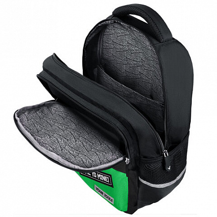 Рюкзак BRAUBERG STAR, 1 отделение, 5 карманов, "Digital tools", черный, 40x29x13 см, 273133