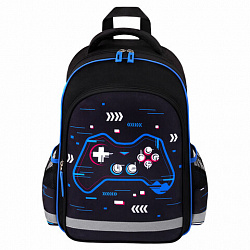 Рюкзак ПИФАГОР SCHOOL, 1 отделение, 3 кармана, "Lucky gamer", 38x28х14 см, 273172