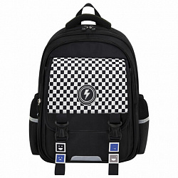Рюкзак BRAUBERG SNAP, 2 отделения, 3 кармана, "Stylish checks", 39х28х16 см, 273130