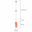 Пипидастр (сметка-метелка) для уборки пыли, метелка 30 см, рукоятка 75-120 см, оранжевый, LAIMA, 603619