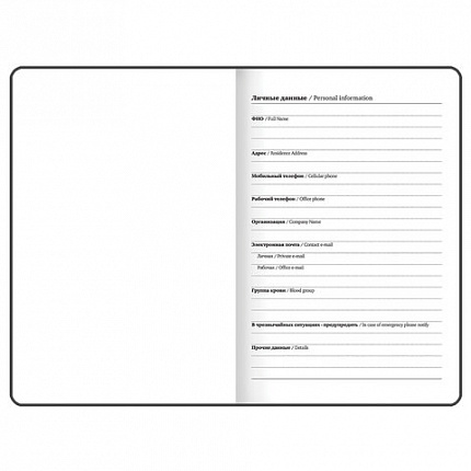 Ежедневник недатированный с резинкой, МАЛЫЙ ФОРМАТ А6 (109х148 мм), BRAUBERG, 128 л., "Розы", 114572