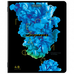 Тетради предметные, КОМПЛЕКТ 12 ПРЕДМЕТОВ, 48 л., глянцевый УФ-лак, BRAUBERG, "PIGMENT", 404834