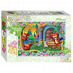 Пазл картонный 54 элемента, Любимые сказки, АССОРТИ, поле 18х13,5 см, STEP PUZZLE