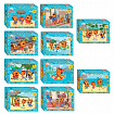 Пазл картонный 54 элемента, ЛИЦЕНЗИОННЫЕ СЮЖЕТЫ, АССОРТИ, 9х6,5,х2,5 см