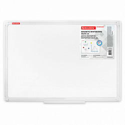 Доска магнитно-маркерная 30х45 см, ПВХ-рамка, BRAUBERG "Standard", 238313