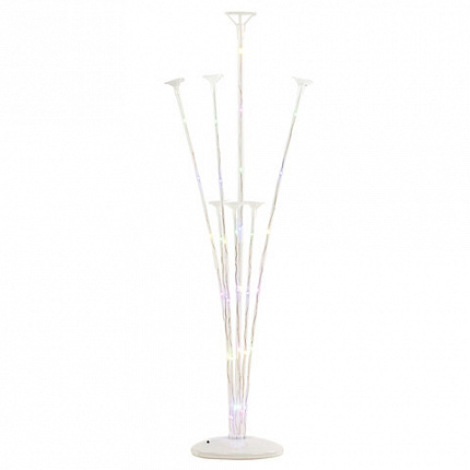 Подставка с LED для 7 воздушных шаров, высота 75 см, пластик, BRAUBERG KIDS, 591908