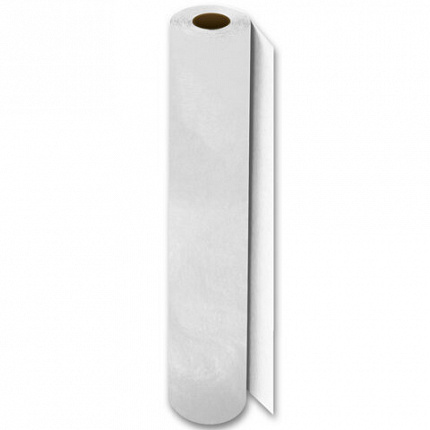 Цветная бумага ТИШЬЮ 17г/м2, 50см/60м в рулоне со втулкой, белая, ЗОЛОТАЯ СКАЗКА, Код, 116502