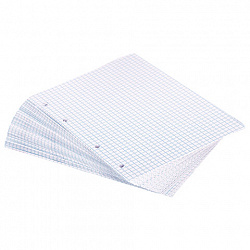 Сменный блок для тетради на кольцах, А5, 80 л., STAFF, "Белый", 401660