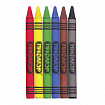 Восковые мелки ПИФАГОР "СОЛНЫШКО", НАБОР 6 цветов, 227278