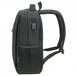 Рюкзак BRAUBERG FUNCTIONAL с отделением для ноутбука, USB-порт, багажная лента, "Firm", 43x30x15 см, 272576
