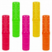 Пенал-тубус ПИФАГОР пластиковый, тонированный, ассорти, 5 цветов, 19,5х4,5 см, 271583