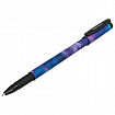 Ручка шариковая BRAUBERG SOFT TOUCH GRIP "SPACE", СИНЯЯ, мягкое покрытие, узел 0,7 мм, 143714