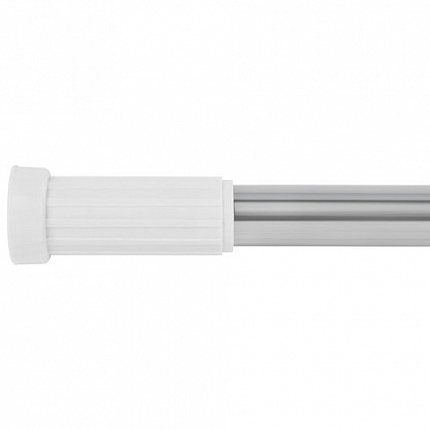 Карниз штанга для ванной телескопический 110-200 см, нержавеющая сталь, PRIMILA (ПРИМИЛА), 700108