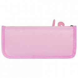 Пенал мягкий ЮНЛАНДИЯ, 2 отделения, полиэстер, "Bunnies", розовый, 21х9х6 см, 272346