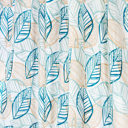 Шторка для ванной PEVA, 180х180 см, кольца в комплекте, дизайн ассорти, РАСТЕНИЯ, PRIMILA (ПРИМИЛА), 700076