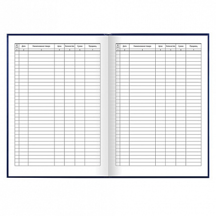 Журнал учета для розничной торговли, 96 л., бумвинил, блок офсет, А4 (200x290 мм), BRAUBERG, 111270