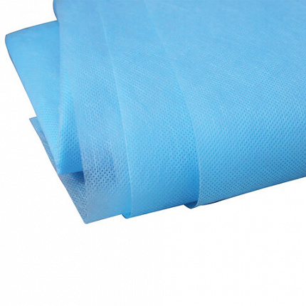 Простыня голубая рулонная с перфорацией 100 шт., 80х200 см, спанбонд 25 г/м2, ГЕКСА