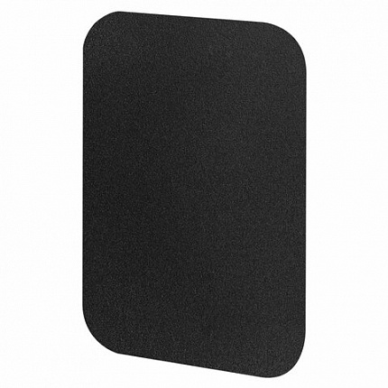 Табличка меловая A8 (5,2x7,4 см), КОМПЛЕКТ 20 штук, пластиковая, 0,5 мм, ЧЕРНАЯ, BRAUBERG, 291304