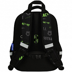 Ранец BRAUBERG FIT, 2 отделения, "Mesh goal", 3D-панель, 38х27х14 см, 274384