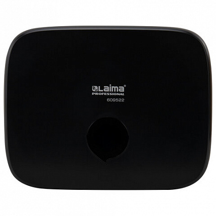 Диспенсер для полотенец LAIMA PROFESSIONAL PREMIUM BLACK (Система H2), Z-сложения, черный, ABS-пластик, 609522