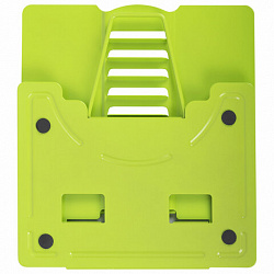 Подставка для книг и учебников бол BRAUBERG KIDS "Avocado", регулируемый угол наклона, металл, 238052