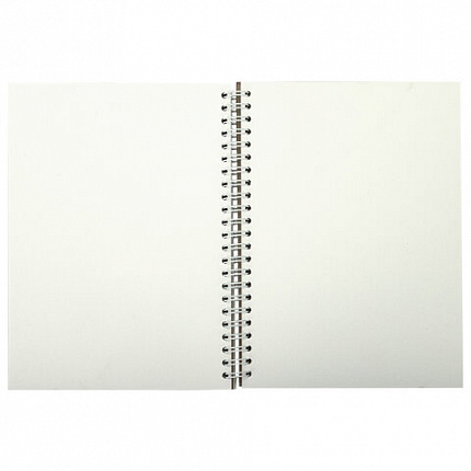 Скетчбук, 4 типа бумаги (акварельная, белая, черная, крафт) 146х204 мм, 60 л., гребень, BRAUBERG ART, АНИМЕ, 115066