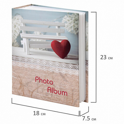 Фотоальбом BRAUBERG "Сладкие воспоминания" на 304 фото 10х15 см, твердая обложка, термосклейка, 391157