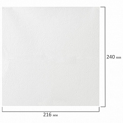 Полотенца бумажные (1 пачка 190 листов) LAIMA (Система H2) ADVANCED UNIT PACK, 2-слойные, 24х21,6 см, Z-сложение, 112138